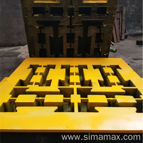 Different sizes and shapes brick making machine molds